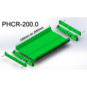 Cajas de plástico de riel DIN de suministro a granel para soportes electrónicos e instrumentos PCB de 108*205mm - Product Image 3