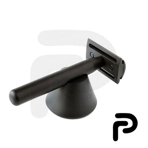 Support de rasage de rasoir de sécurité en acier inoxydable DE pour hommes - Product Image 2