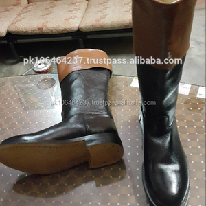 Usine en gros Designer de haute qualité 100% bottes du 19ème siècle pour hommes en cuir de vachette véritable - Product Image 2