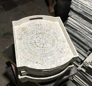 Plateau rectangulaire pour la mère de la perle, livraison gratuite de haute qualité, du Vietnam - Product Image 1