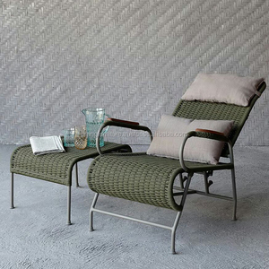 High Quality Top <b>Sale</b> Hotel Outdoor Used Beach Bed Sunbed Sun Lounger With Simple Elegant Modern Design - Product Image 2