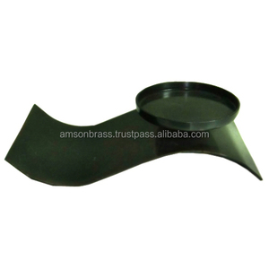 Bougeoir en fer noir fantaisie bougeoirs coniques simples bougeoir en métal décoration de Table de Restaurant - Product Image 2