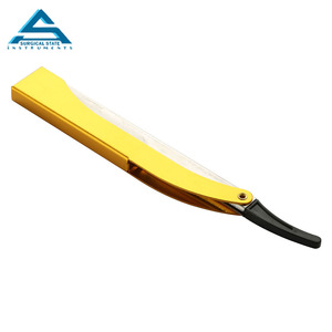 Maquinilla de afeitar plegable de acero inoxidable de calidad, mango de madera, 50g, borde recto para el cuidado personal, depilación para el cuidado de la belleza - Product Image 4