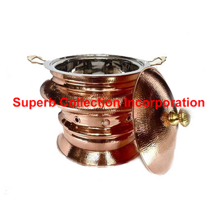 Plat à ciselure en cuivre marbré, fait à la main, vente directe d'usine OEM - Product Image 2