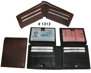 Portefeuille Homme Vintage en Cuir Véritable 100% de Haute Qualité, Style Ouvert, Fin, Étanche, Longueur Courte, Personnalisable, Fournisseur Indien - Product Image 4