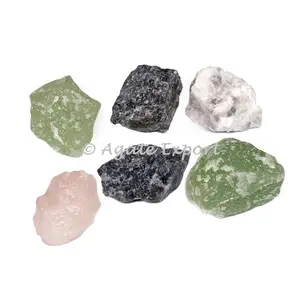 Mix Assorted Stones Raw Chunks Tumbled Stones