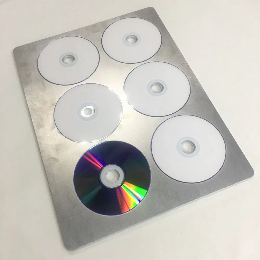 EraSmart CD DVD Khuôn In Lịch Thi Đấu Vị Trí Khuôn In Ấn Tray Cho A3 UV Máy In