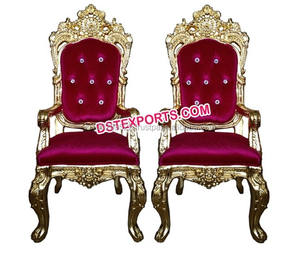 Eminent Bridal <b>Chairs</b> <b>for</b> Wedding Stage, <b>Wooden</b> Carved Bride Groom <b>Chairs</b>, New Look Wedding <b>Chair</b> <b>for</b> <b>Sale</b> - Product Image 2