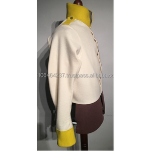 เสื้อโค้ทคาดเอว napoleonic แบบอังกฤษแขนกุดสำหรับฤดูหนาวดีไซน์ใหม่2025 - Product Image 5