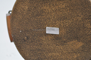 Plateau en métal classique avec poignée en bois Style de luxe plateau de service bijoux alimentaire plateau en métal décor à la maison luxe Restaurant hôtels 2025 - Product Image 4