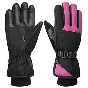 Guantes de esquí con calefacción personalizados, resistentes al agua, para Snowboard, nieve, cálidos, 3m, Thinsulate, venta al por mayor - Product Image 3