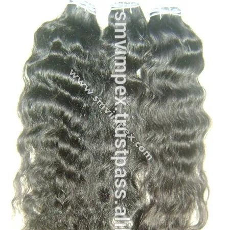 Unverarbeitete 5a Curly Wave brasilia nische Echthaar verlängerung jungfräuliches brasilia nisches Haar 14 "3 Bündel/Set