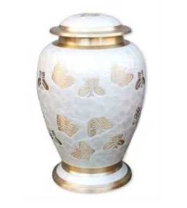 Urnas de cremación para adultos, orejeras de Metal, latón, aluminio, mariposa eterna clásica, estilo americano/europeo - Product Image 3