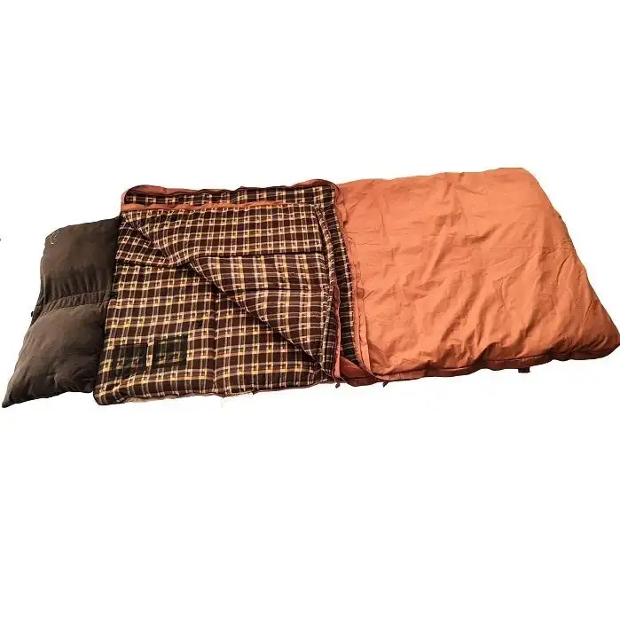 حقيبة نوم مخصصة للتخييم مصنوعة من القماش تكفي لشخصين