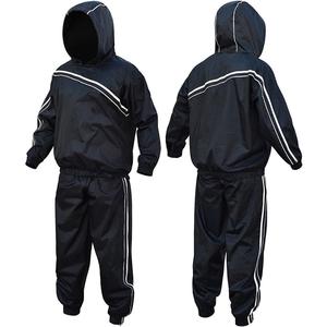 100% polyester nylon survêtement hommes coupe-vent chaud sport Jogging survêtement haut et bas ensemble - Product Image 3