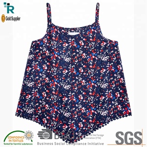 Cotton Sleeveless Kids Tang <b>Top</b> Wholesale New Summer Baby Tangtop Girls Cartoon Short Printed 100% Cotton With Pattern O-neck - Product Image 2