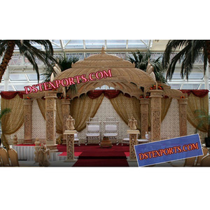 Mandap para Bodas, Mandap Hindú para Bodas, Mandap Redondo para Bodas, Precios Razonables, Decoración para Eventos en Australia - Product Image 1
