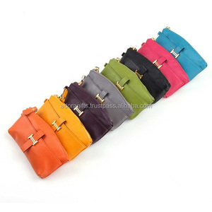 Porte-monnaie en cuir pour femme, pochette à fermeture éclair, portefeuille 696, nouvelle collection, tendance - Product Image 3