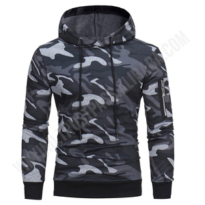 Sudadera con capucha de camuflaje para hombre, ropa para parte superior masculina, de manga larga, de otoño e invierno - Product Image 3