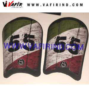 Espinillera de Fútbol de Fibra de Carbono 2019 con Color Personalizado y Logotipo del Cliente, Marca Personalizada - Product Image 5