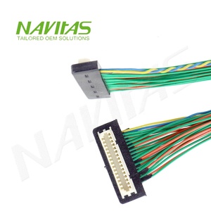 Assemblage de câble LVDS à 31 broches personnalisé avec connecteur à pas de 1.0mm - Product Image 2