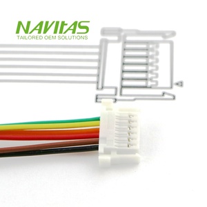 JST 6Pin SHJP-06V-S ขนาด1มม. ปรับแต่งเป็น CRIMP Wire BOARD ชุดสายไฟที่กำหนดเอง - Product Image 3