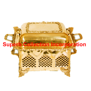 Nouveau design de chauffe-plats carrés en laiton de type boîte, équipement de chauffage et de maintien - Product Image 1