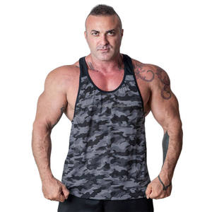 Personalizado al por mayor de los hombres ropa deportiva sin mangas Fitness Tank Top Soft Pantone hombres calle algodón OEM personalizado Anti Logo estilo etiqueta - Product Image 1