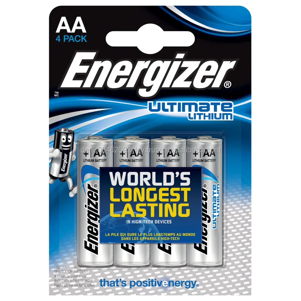 Energizer Ultimate Lithium AA Mignon primary Battery 1,5V 3100mAh