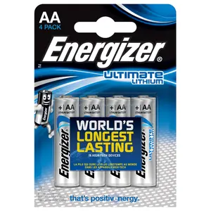 Energizer Ultimate litio AA Mignon batteria primaria 1,5V 3100mAh