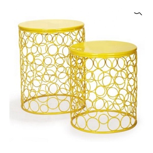 Tabouret de chevet en ALUMINIUM massif, pour salon et mariage, meilleure vente - Product Image 5