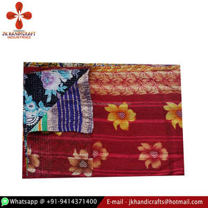 Fournisseur d'Or Vente en Gros Tapisserie Indienne Unique Vintage Sari Jeté - Product Image 4