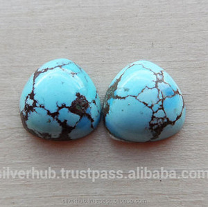 Piedra Natural turquesa suelta, forma elegante, tamaño de la mejor calidad, piedra de joyería hecha a mano, piedra preciosa suelta turquesa azul Natural - Product Image 1