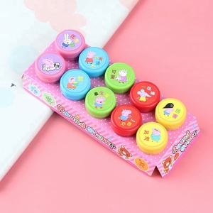 <span class=keywords><strong>Bambini</strong></span> di tenuta del fumetto di tenuta set principessa maiale/ragazzi e le ragazze di tenuta di infiltrazione di imaging timbri giocattolo - Product Image 2