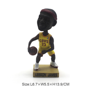 Personali Personali Personali Personali Personali Testa di Bobble Bambola Arredamento Auto Arredamento American Basketball Star Regalo in resina - Product Image 2