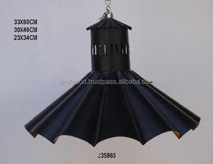 Lámpara colgante de techo de Metal, colgante de techo con acabado de dos tonos disponible en otros acabados para decoración del hogar - Product Image 2