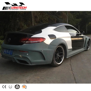 Kit carrosserie style PD pour <span class=keywords><strong>MB</strong></span> Classe C W205, pare-chocs avant convertible pour <span class=keywords><strong>MB</strong></span> Classe C Coupé C63, pare-chocs 2015-2017 - Product Image 5