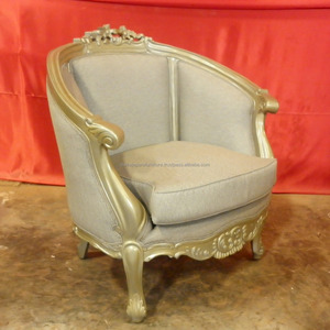 ฝรั่งเศสเก้าอี้เฟอร์นิเจอร์-มะฮอกกานีคลาสสิกบ้านเฟอร์นิเจอร์อินโดนีเซีย - Product Image 3