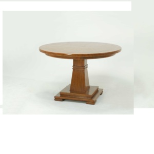 Table à manger ronde en bois rustique, bon marché, salon, café, thé, Table d'appoint en bois pour Offre Spéciale - Product Image 1