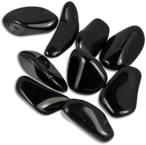 Di alta qualità naturale nero di ossidiana pietre per il Reiki e di cristallo di energia guarigione naturale nero ossidiana pietra per il commercio all'ingrosso - Product Image 3