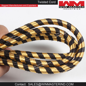 Corde de cordon d'épaule uniforme de cérémonie en fil Aiguillette confortable pour une utilisation vestimentaire avec couleur et taille personnalisées - Product Image 6