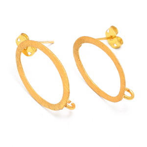 Or Vermeil Boucles D'oreilles - Product Image 4