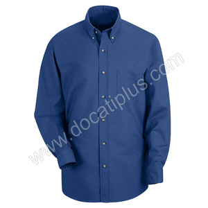 Camisa de manga larga personalizada para hombre, ropa ajustada formal a la moda, informal - Product Image 1