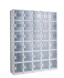 Cheap Best Six Tier ABS Plastic Mini Locker Cabinet Compartment - Product Image 4