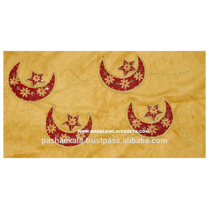Star & Moon Christmas Ornament - Product Image 1