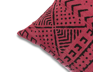 Top trending Pink Cushion <b>Cover</b> Wholesale African Inspired Printed Mudcloth Pillow Case Cotton mud-cloth cushion <b>cover</b> - Product Image 5