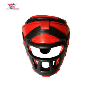 Protector de cabeza de boxeo, de cuero genuino, para Kick Boxing - Product Image 2