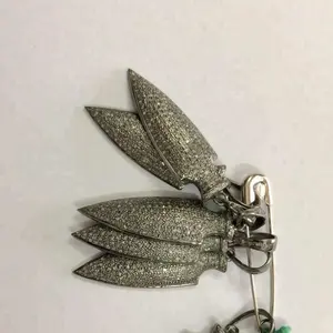 Pijlpunt Natuurlijke Pave Diamond Charm 925 Sterling Zilver Op Groothandel Fabriek Prijs Van Fabrikant Leveranciers Kopen Nu Online