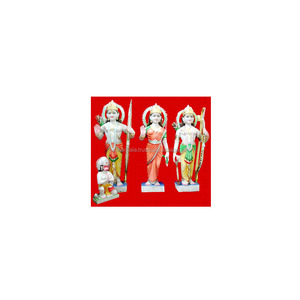 Makrana หินอ่อน Ram Darbar ประติมากรรม - Product Image 1