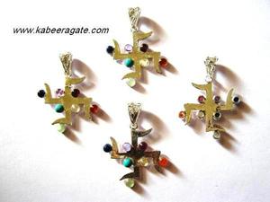 Colgante de Metal Swastik, venta al por mayor - Product Image 2